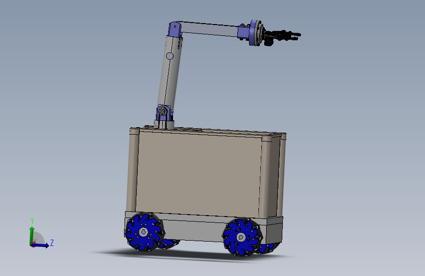 Y1983-麦克纳姆轮 robotic-home-appliance-concept SW