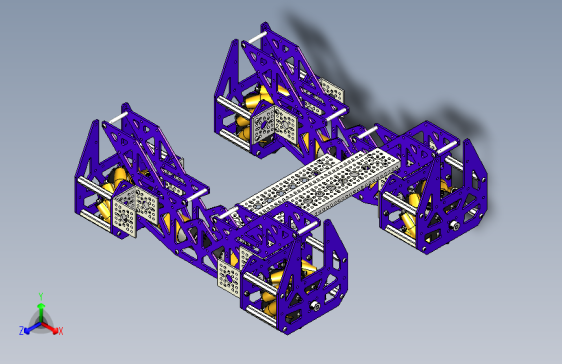 Y2018-麦克纳姆轮 luna-inverted-modular-mecanum-chassis STP