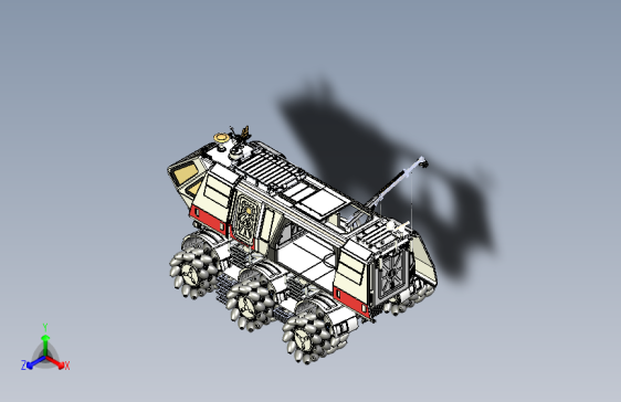 Y2019-麦克纳姆轮 lunar-rover X_T