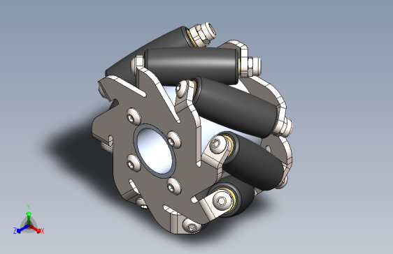 Y2021-麦克纳姆轮 Mecanum Wheel (dia 60) SW STP
