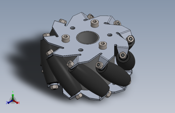 Y2045-麦克纳姆轮 mecanum-wheel-26 SW STP