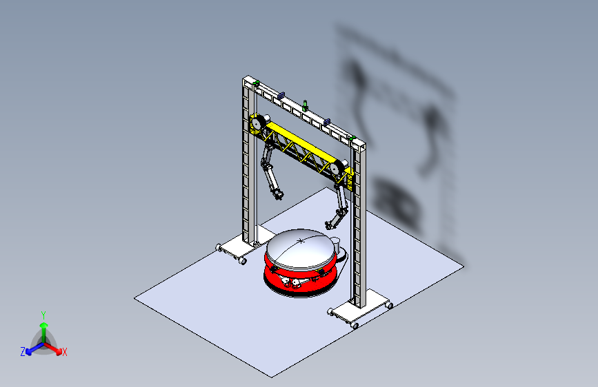 Y2061-起重机 wire-fed-additive-manufacturing-scheme STP STL