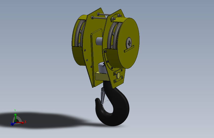 Y2077-起重机 挂钩pasteca-crane-hoist SW