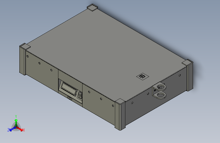 Y2215-AGV 智能小车 AGV BASE - base cover 240 STP