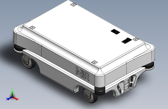 Y2262-AGV 智能小车 MiR100 MOBILE ROBOT STP