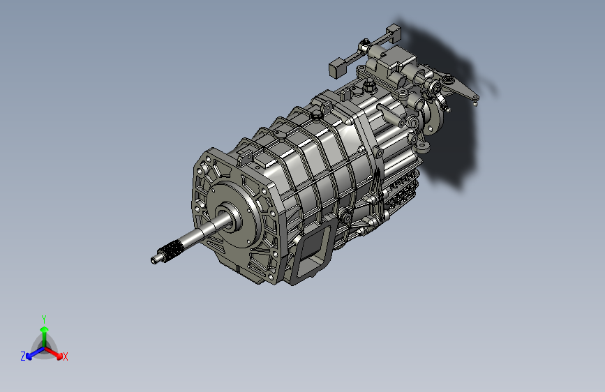 Y2399-变速箱 减速器 gaz-a31r22-1700010-manual-transmission STP