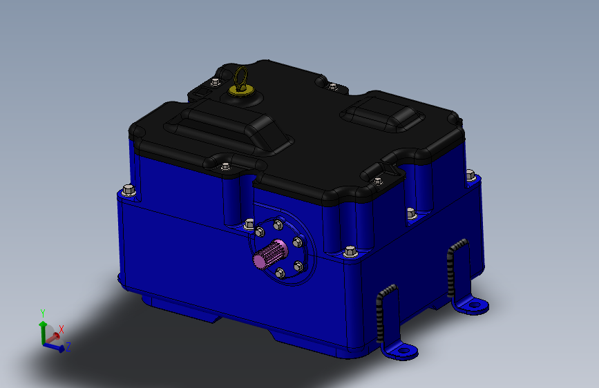 Y2449-减速器 8-1-speed-reducer-gearbox SW STP