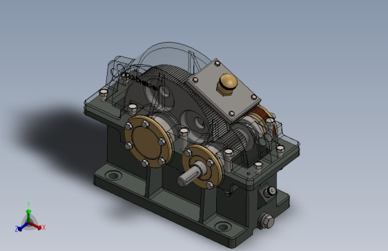 Y2469-减速器 gearbox-347 SW DWG