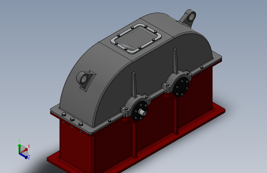 Y2483-减速器 mechanical-reduction-system-assembly SW