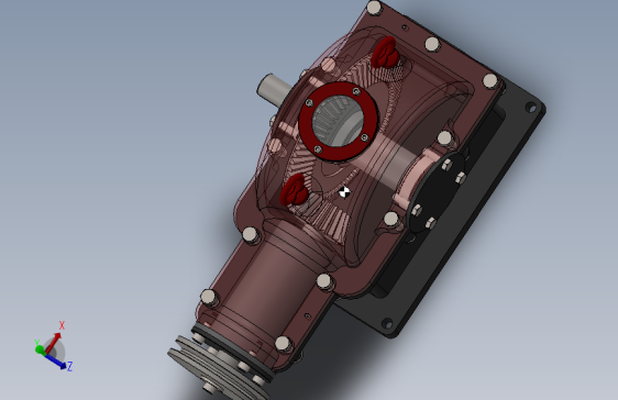 Y2493-减速器 reducer-3 SW