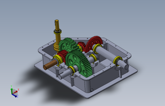 Y2500-减速器 reducer-mehrstufig-minderer SW STP