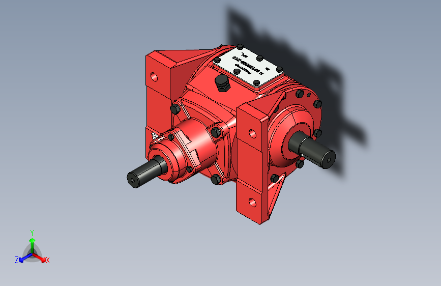 Y2510-减速器 single-stage-conical-reducer-1x1-25 SW STP