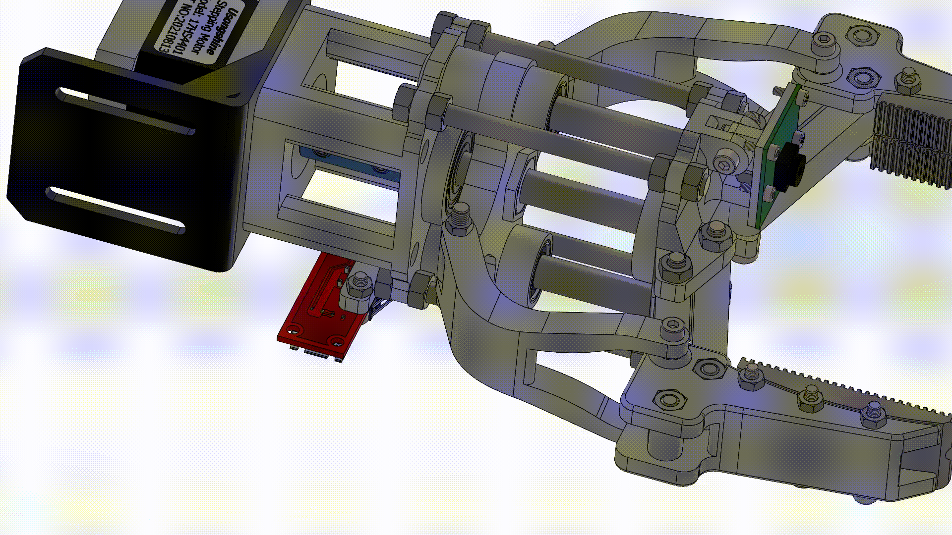 Y2769-146 Red Giant Rover Team Gripper SW STP机械爪 夹爪