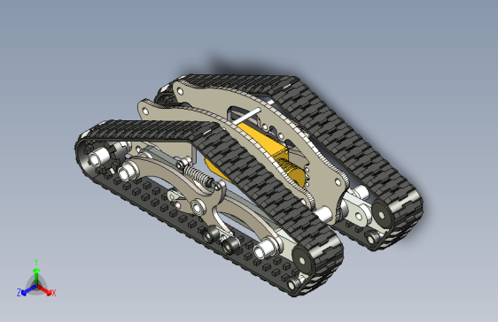 Y2884-坦克 战车 Dual_Tracked_vehicle SW IGS STL
