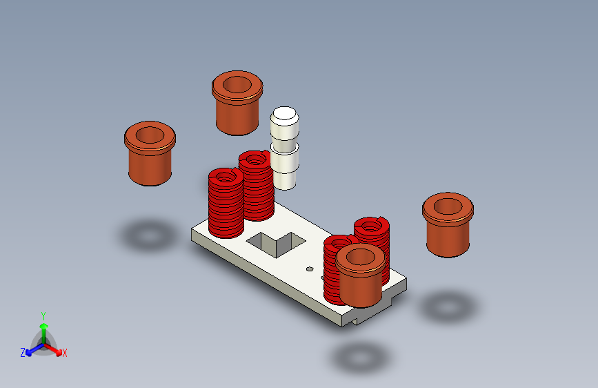 Y2949-冲压模具 cutting-die-5 INVENTOR STL