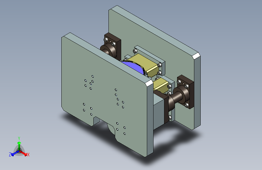 Y2966-冲压模具 jig-trimming STP