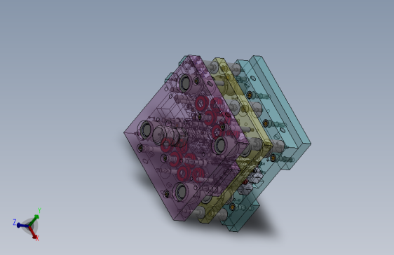 Y2987-冲压模具 progressive die slika SW STP