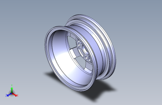 Y3996-轮毂 car-rim 15 x 5.5 CATIA IPT STP