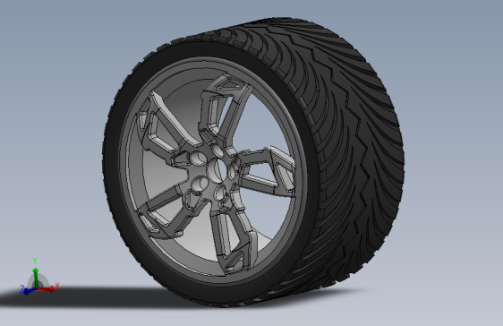 Y4000-轮毂 car-wheel-92 SW STP IGS