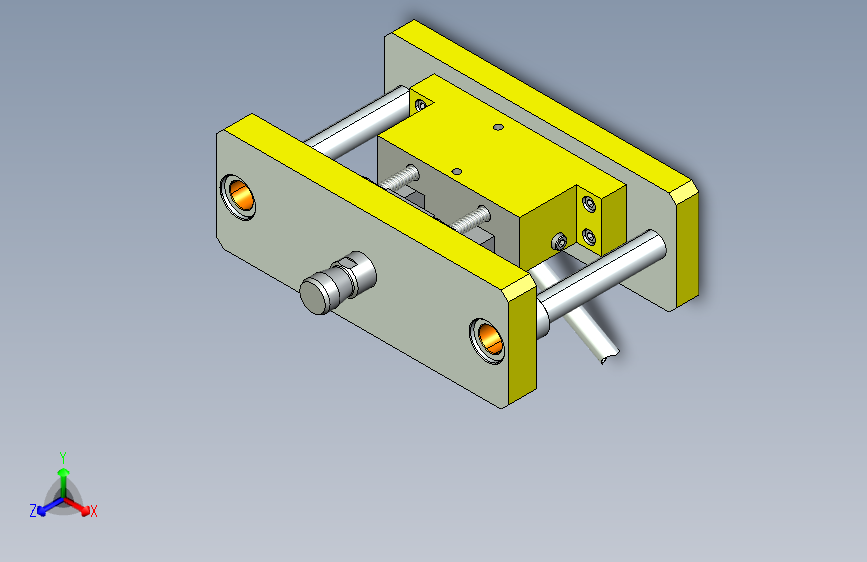 Y3011-冲压模具 TUBING NOTCHER DIE STP IGS X_T