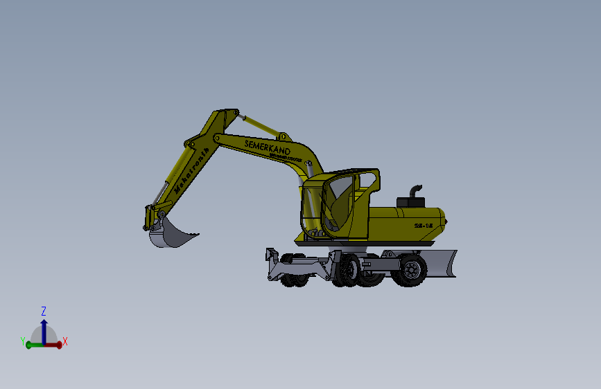 Y3040-挖掘机 excavator-45 SW