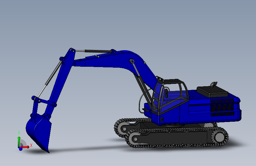 Y3041-挖掘机 excavator-72 SW