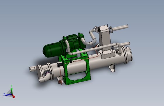 Y3097-制冷机 chiller-system-1 SW STP