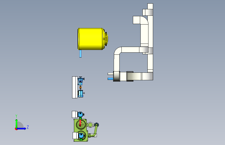 Y3107-制冷机 TUGAS 2 CHILLER INV_Inventor_模型图纸下载 – 懒石网