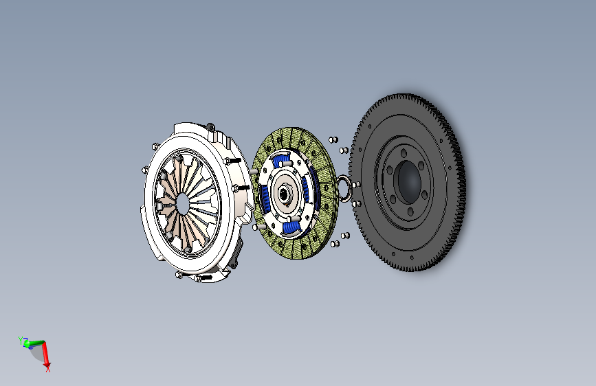 Y3179-离合器 clutch-assembly-18 SW