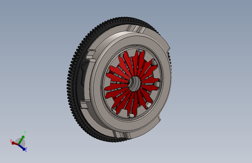 Y3180-离合器 clutch-assembly-19 SW