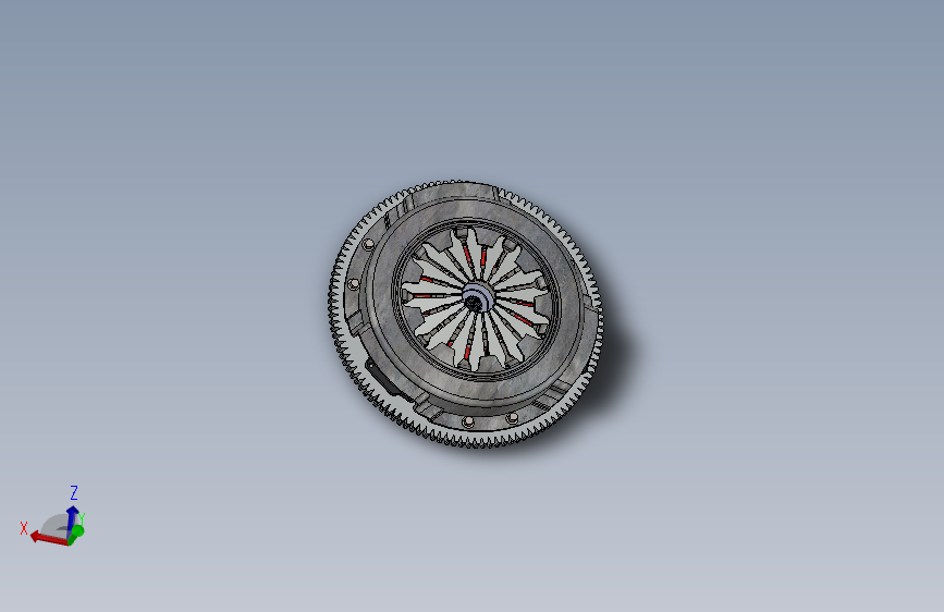 Y3182-离合器 clutch-components-and-final-assembly SW