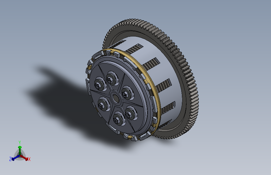 Y3184-离合器 clutch-suzuki-gs750 SW