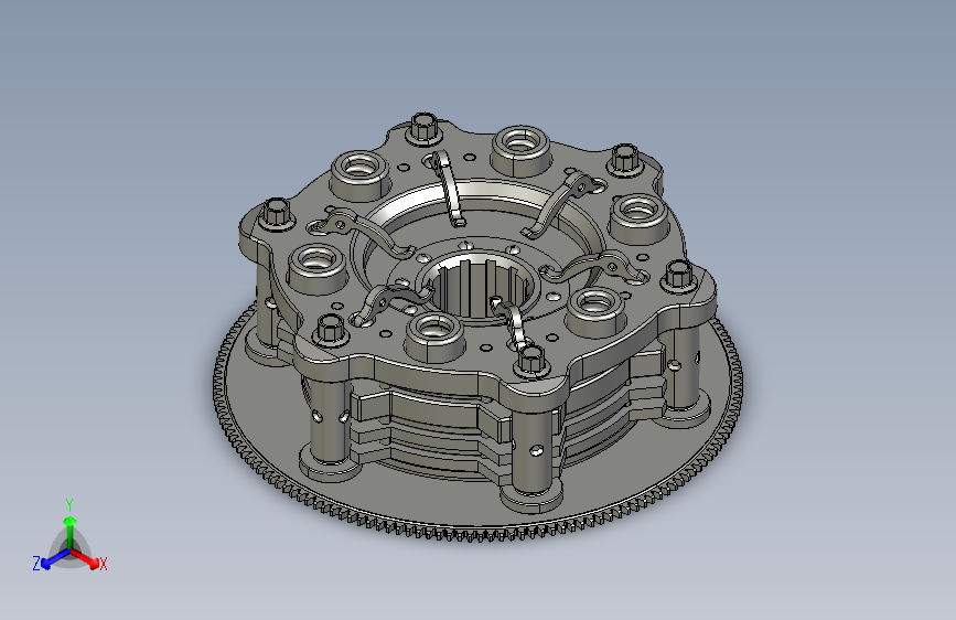 Y3194-离合器 2wheeler_clutch.56 IGS