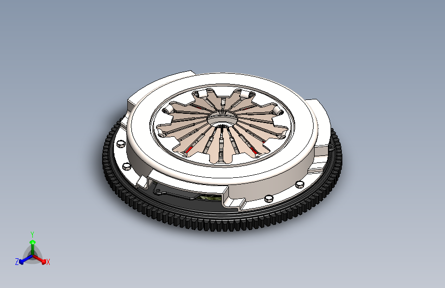 Y3192-离合器 friction-clutch-5 SW STP