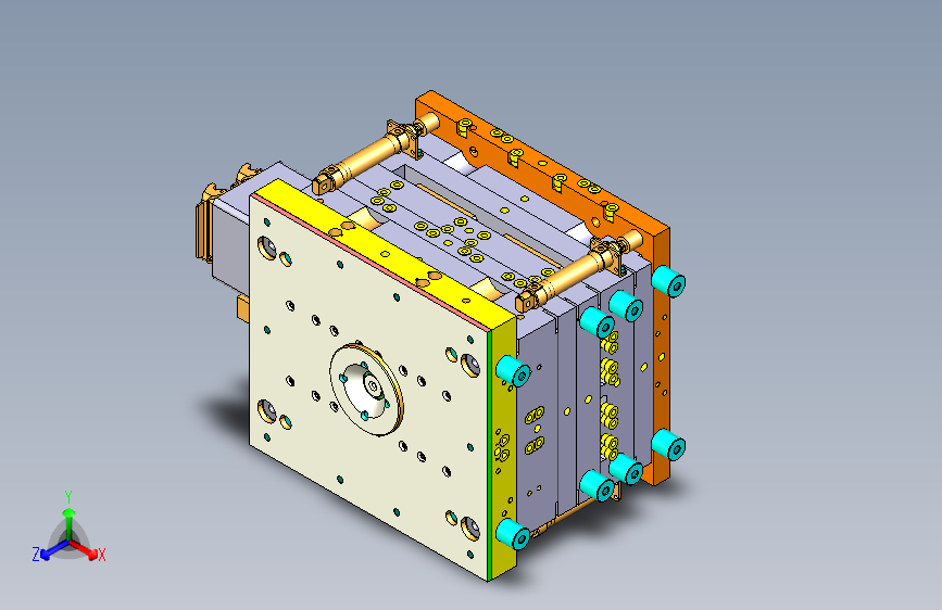 Y3309-注塑模具 mold_for_bottle_first_fase STP