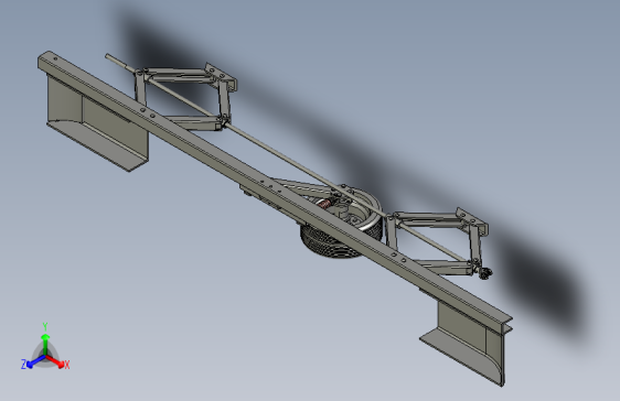Y3412-挂车 拖车 light-weight-without-ramp-mechanical-trailer-catfishCREO