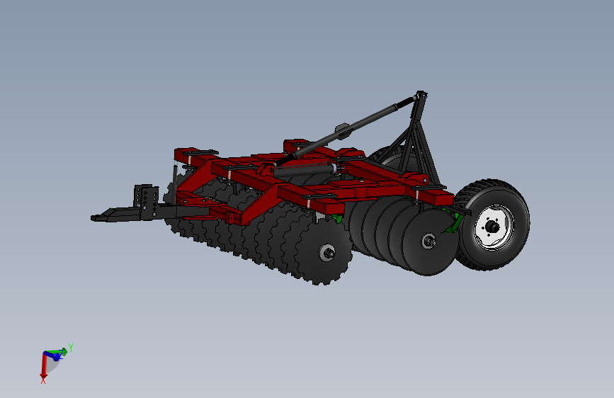 Y3614-农业机械 22-disc-harrow SW