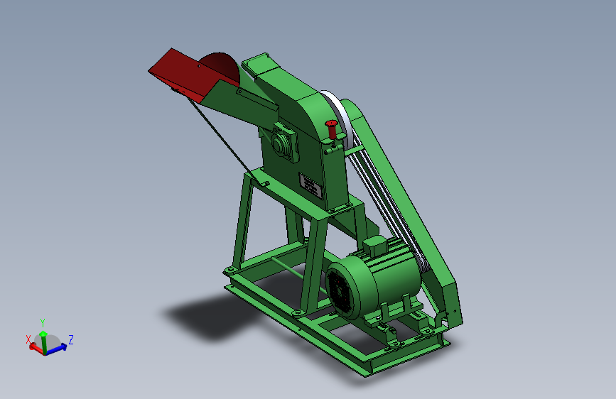 Y3636-农业机械 chaff-cutter-2-hp SW