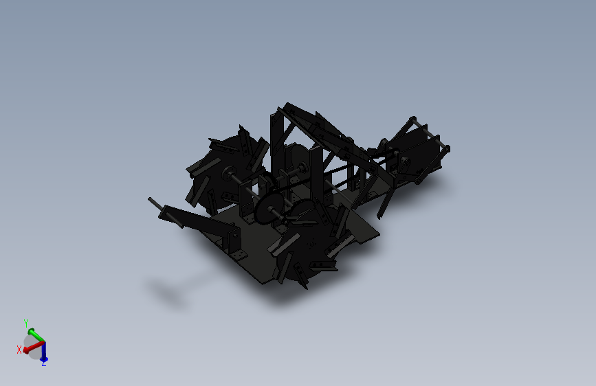 Y3680-手动水稻插秧机