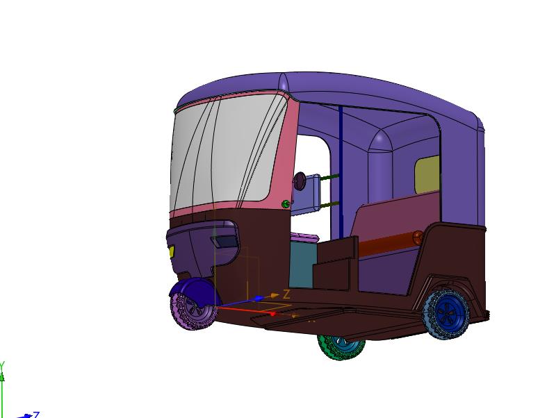 全棚拉客载客三轮摩托车