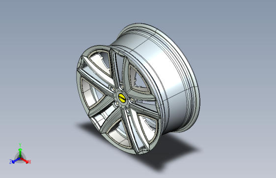 Y3995-轮毂 car_rim_marcio_siviero STP IGS X_T
