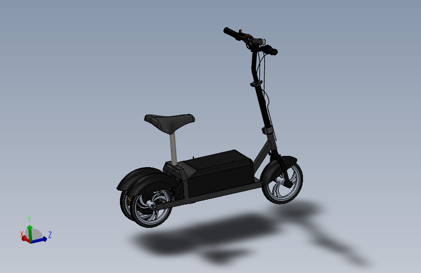 Y3797-踏板车 double-wheel-electric-scooter SW