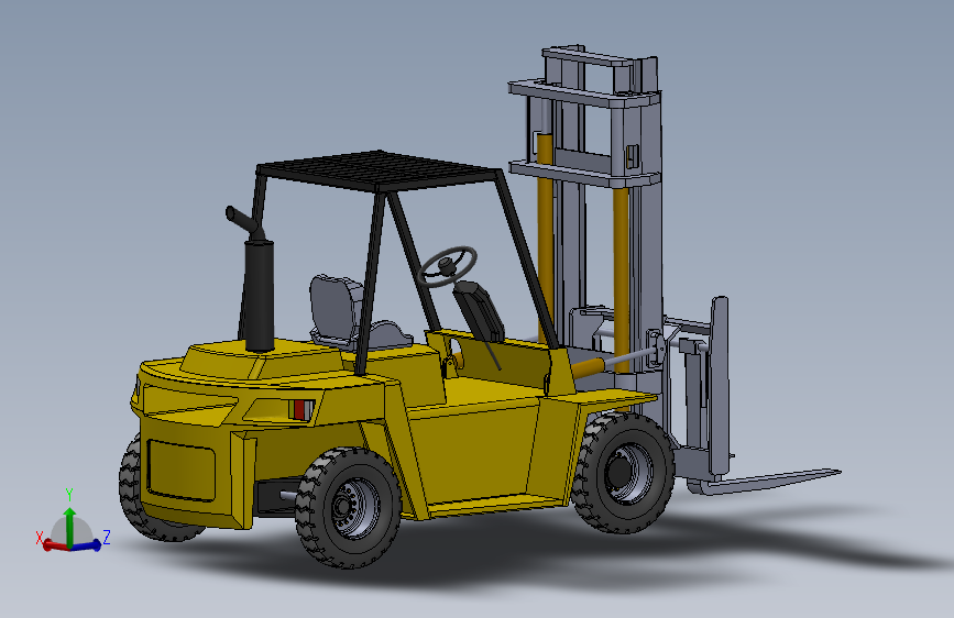 Y3881-84 hecha-forklift SW 叉车