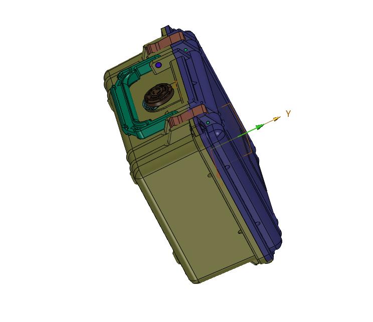 塑料手提防震精密仪器工具收纳盒