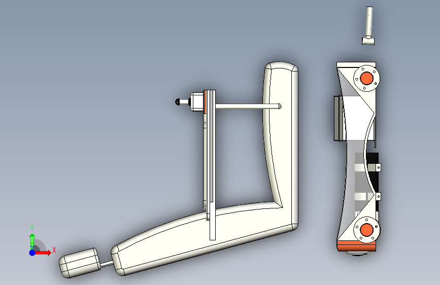 Y3934轮椅 electricwheelchair INVENTOR STP_Inventor_模型图纸下载 懒石网