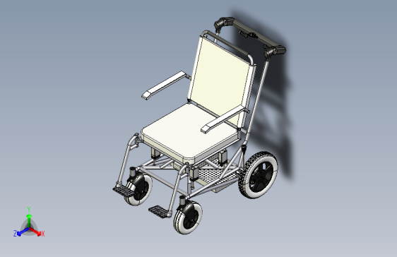 Y3937-轮椅 level-chair STP