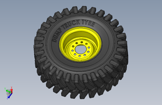 Y3941-轮毂 dump-truck-tyre-rims SW