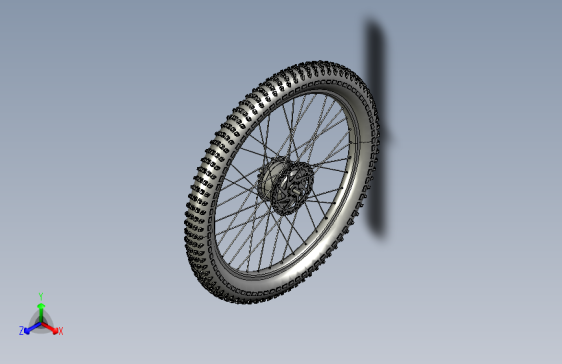 Y3942-轮毂 electric-bicycle-rear-wheel-assembly STP