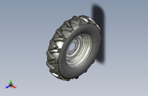 Y3957-轮毂 5.50_16 Rim - 7.50_16 Tire IGS STP
