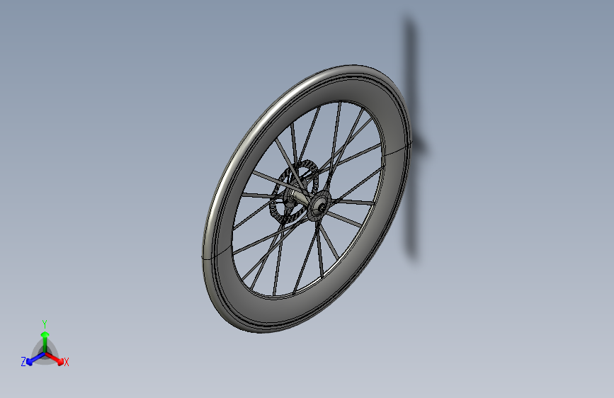 Y3967-轮毂 520g-aero-wheel STP